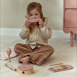 Little Dutch Muziekset Roze Safari Vrienden