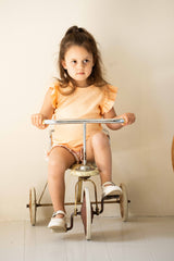 House of Jamie Ruffled Tee Vanilla Apricot