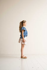 House of Jamie Butterfly Top Indigo