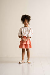House of Jamie Ruffled Skirt Peach Blush