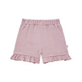 House of Jamie Ruffled Shorts Rose Lilac
