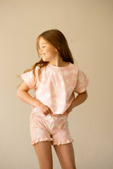 House of Jamie Ruffled Shorts Daisy