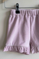 House of Jamie Ruffled Shorts Rose Lilac