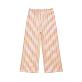 House of Jamie Classic Pants Gold Vertical Stripes