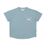 House of Jamie Oversized Pocket Tee Country Blue
