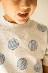 House of Jamie Ribbed Tee (SS) Smileys