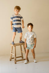 House of Jamie Ribbed Tee (SS) Smileys