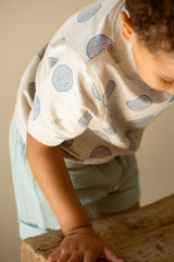 House of Jamie Ribbed Tee (SS) Smileys