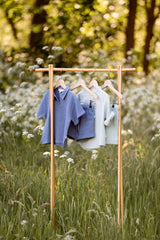 House of Jamie Muslin Bermuda Indigo