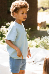 House of Jamie Muslin Bermuda Indigo