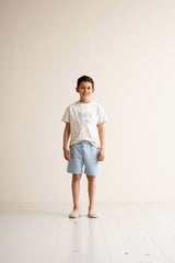 House of Jamie Cargo Shorts Country Blue