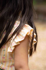 House of Jamie Ruffled Tee Cherry Party