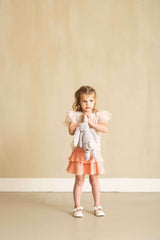 House of Jamie Ruffled Skirt Bellini Rose