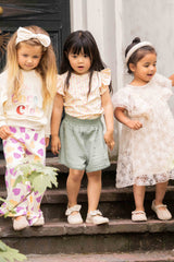 House of Jamie Ruffled Tee Cherry Party