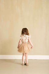 House of Jamie Tutu Skirt Shiny Beige