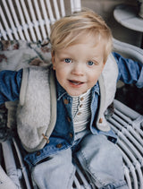 Alwero bodywarmer Alpen Junior lichtgrijs