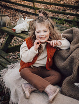 Alwero bodywarmer Alpen Junior fox