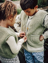 Alwero bodywarmer Alpen Junior pistaccio