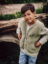 Alwero bodywarmer Alpen Junior pistaccio