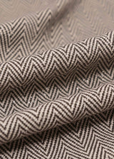 House of Jamie Flared Pants Sandshell Zig Zag