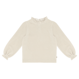 House of Jamie Frill Collar Jumper Sandshell