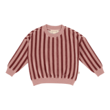 House of Jamie Sweatshirt Ruby Stripes