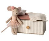 Maileg dansmuis in daybed - kleine zus