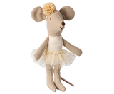 Maileg ballerina muis kleine zus offwhite