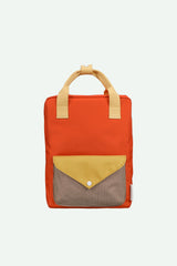 Sticky Lemon Medium Backpack Envelope Campfire Orange