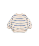 Play Up baby striped jersey sweater watercolor