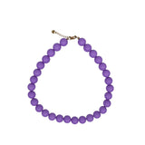 Feestbeest Beaded necklace Purple