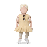 1+ in the family Cora legging peach