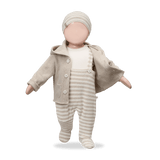 1+ in the family salopette FRANCOIS beige