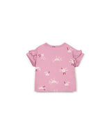 Play Up baby anti-uv printed jersey t-shirt SCULPTURE