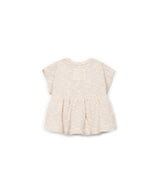 Play Up baby embellished piqué tunic BIO RESIN