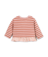 Play Up baby striped jersey sweater TAPESTRY