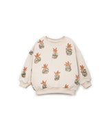 Play Up printed embellished jersey sweater BIO RESIN