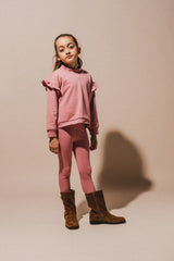 Labo de Colores legging Zen pink mulberry