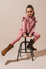 Labo de Colores legging Zen pink mulberry