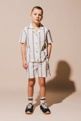 Labo de Colores blouse shortsleeve Nicho vanilla melee