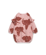 Play Up printed fleece dress memories