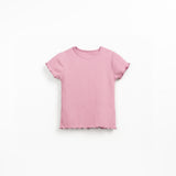 Play Up flamé rib t-shirt Urze