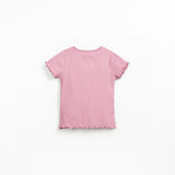 Play Up flamé rib t-shirt Urze