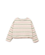 Play Up striped jersey sweater SCULPTURE