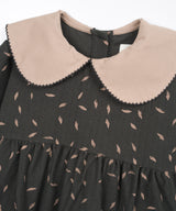 Play Up printed fleece dress SCISSOR