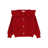 Búho girly cardigan cherry