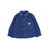 Búho soft velour shirt marine
