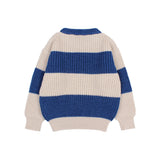 Búho stripes jumper marine