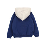 Búho fleece hoodie marine