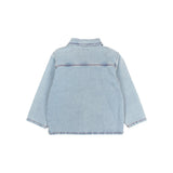 Búho denim jacket denim bleach